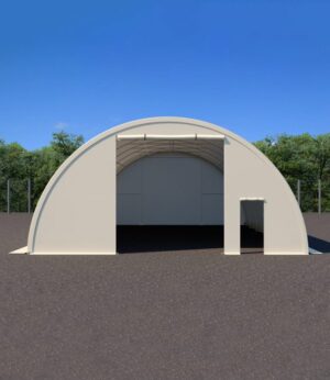 Large Ground Shelter + Door (9.1 x 12 x 4.5H)
